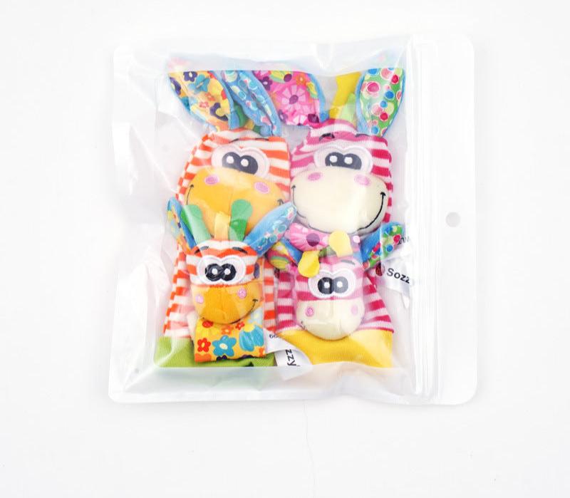 SensoryPlush- Weiche, rasselnde Socken und Armbänder für die ersten Entdeckungen