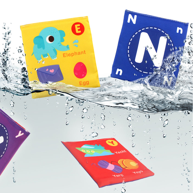 BusyBaby - Baby Stoffbuch Weiches Lernkarten-Set