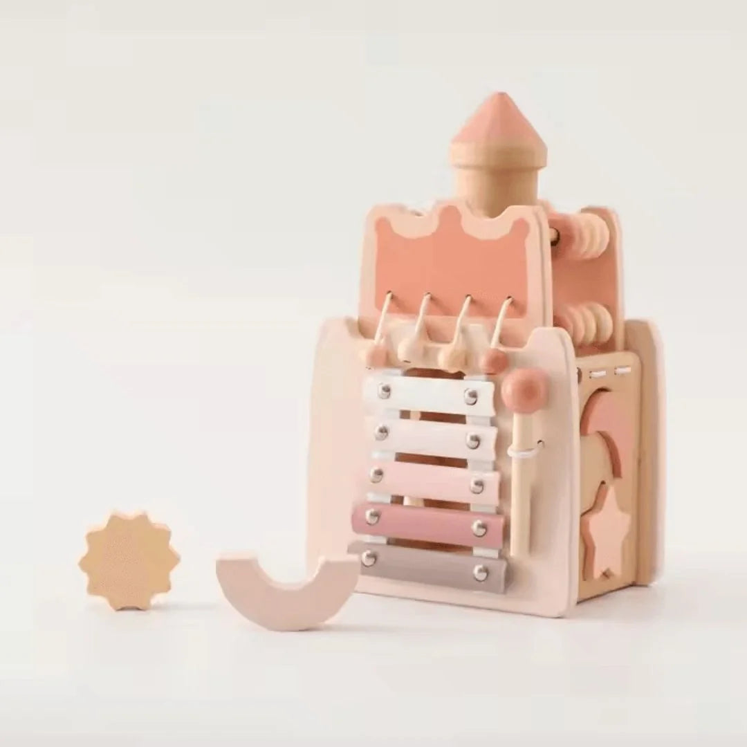 HarmonyPlay™ – Musikturm aus Holz für Kinder ab 3+ – Fördert Musikalische Kreativität