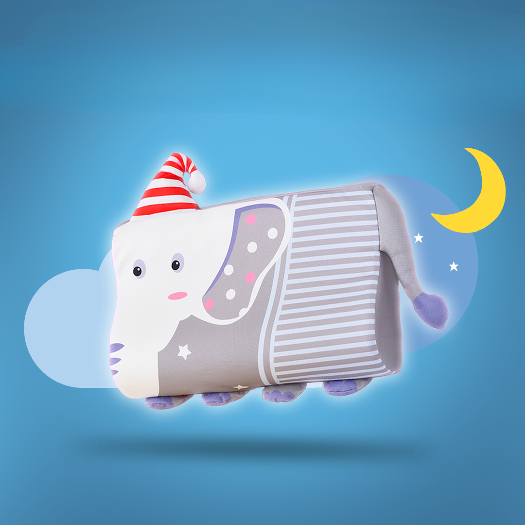 CuddlyPillow - Atmungsaktives Kinderkopfkissen