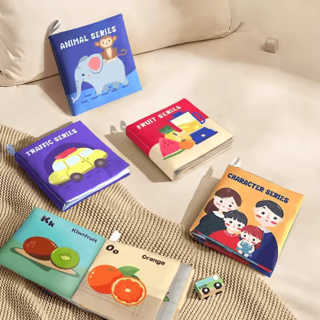 PlayfulPages™ – Knisterbuch für Kinder ab 0+ – Fördert die Sinnesentwicklung