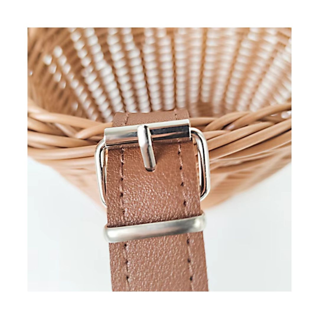 TrekTote – Geflochtener Fahrradkorb für Kinder ab 3 Jahren – Fördert das Spielen im Freien