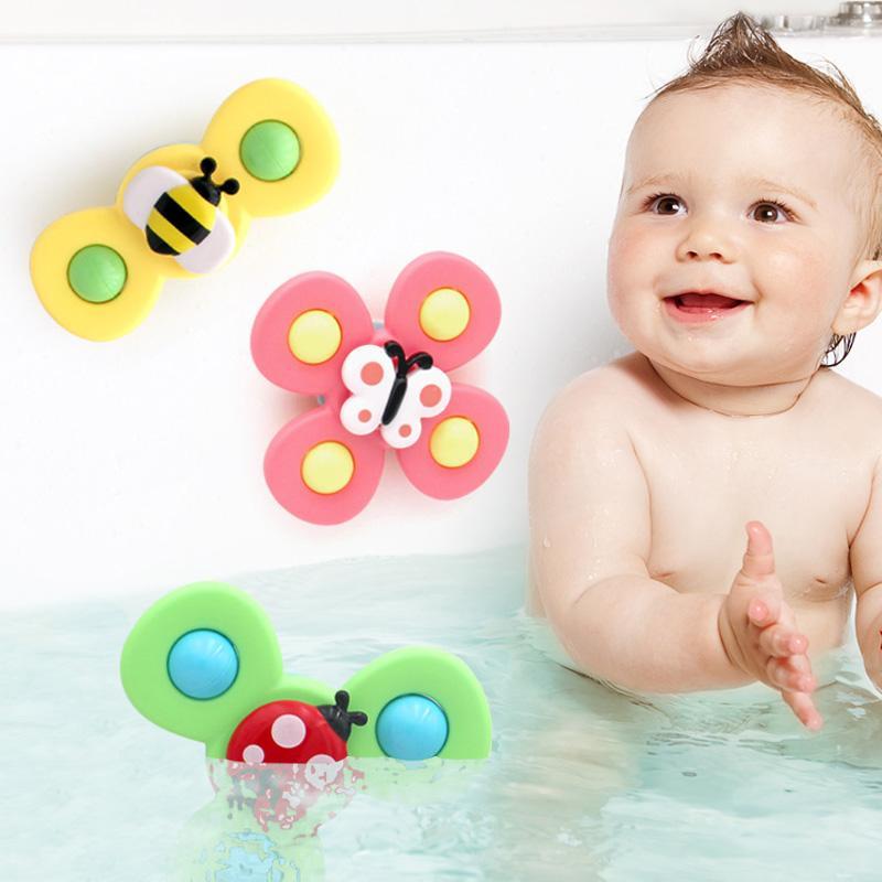 BabySpinner - Buntes Twist-Spielzeug im Saugnapf