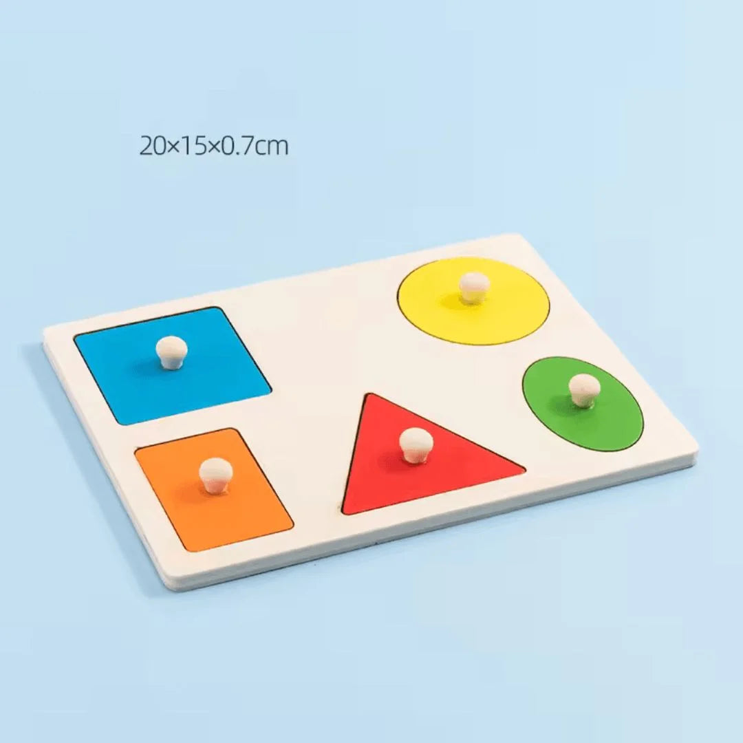 GeoPlay™ – Geometrisches Puzzle für Kinder ab 3+ – Fördert Räumliche Fähigkeiten