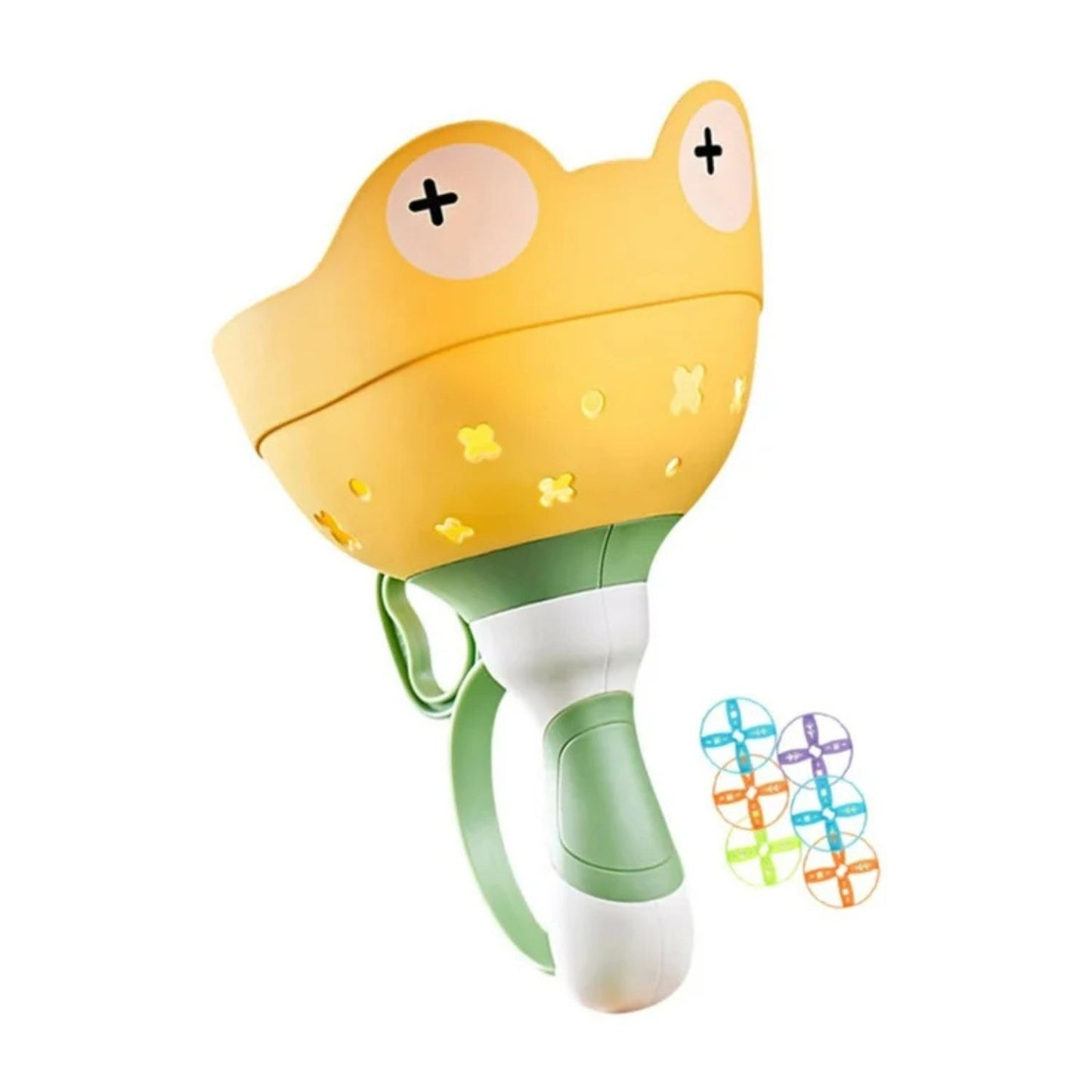 DiscZoom – Katapult-Flugscheiben-Set für Kinder ab 4 Jahren – Fördert das Spielen im Freien, Bewegung & Hand-Augen-Koordination