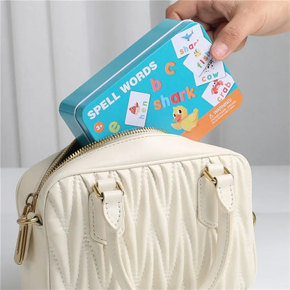 WordWhiz – Rechtschreib-Lernset für Kinder ab 3 Jahren – Fördert Lese- und Schreibfähigkeiten und Worterkennung