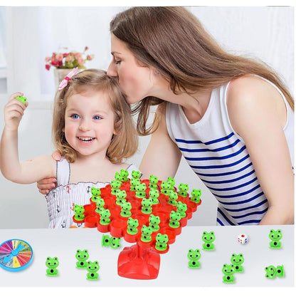 FrogTower - Balance-Spielzeug „Froschturm“