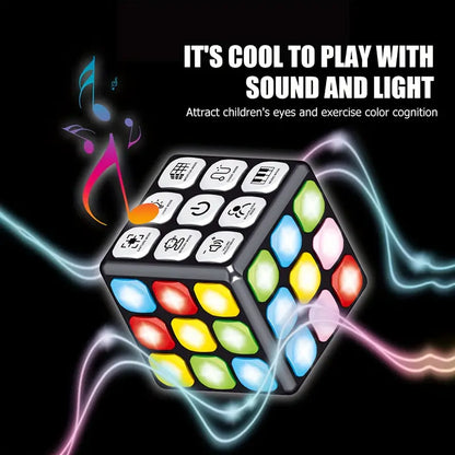 GalaxyCube – Leuchtendes Gedächtnisspiel für Kinder ab 6 Jahren – Fördert Konzentration & Reaktion