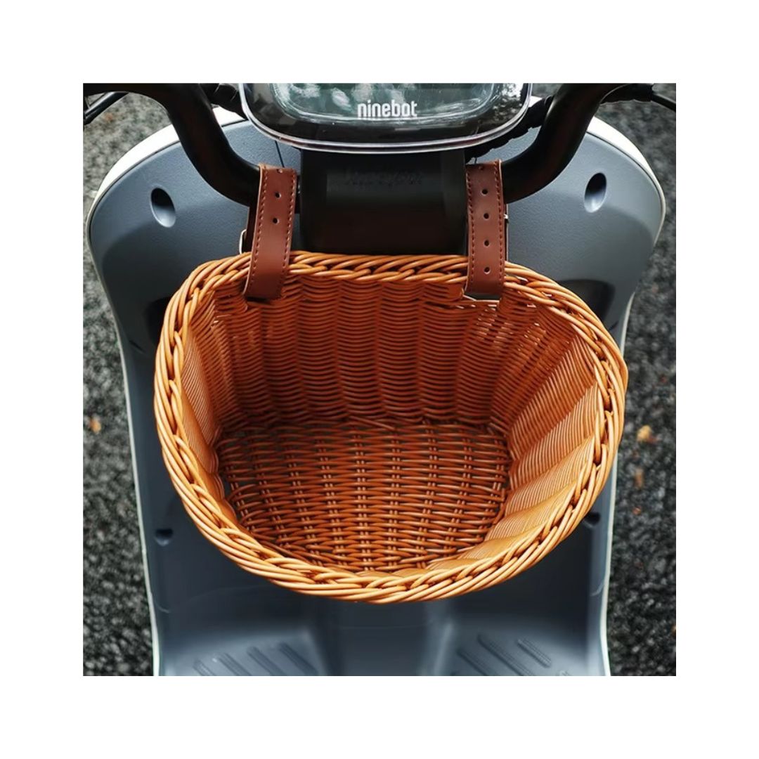 TrekTote – Geflochtener Fahrradkorb für Kinder ab 3 Jahren – Fördert das Spielen im Freien