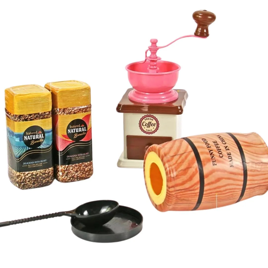 BrewBakers Holz Café & Bäckerei Spielset – Barista-Rollenspiel – Ab 3 Jahren