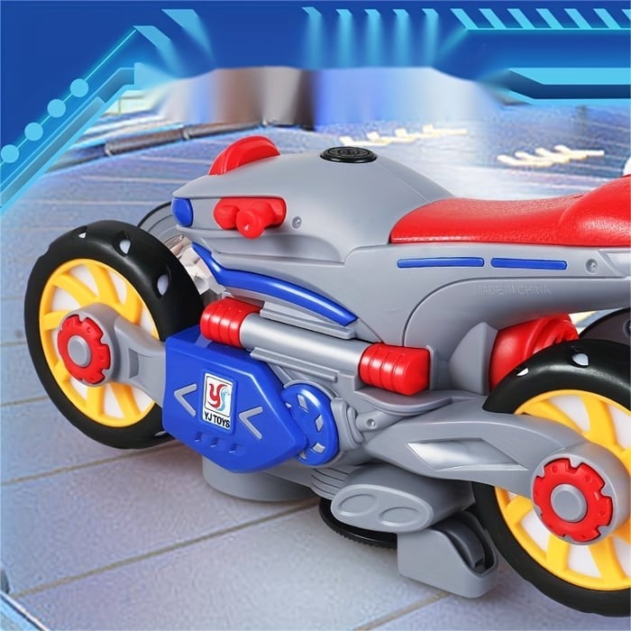 GearBlast - Neues modernisiertes elektrisches Licht- und Musik-Motorrad