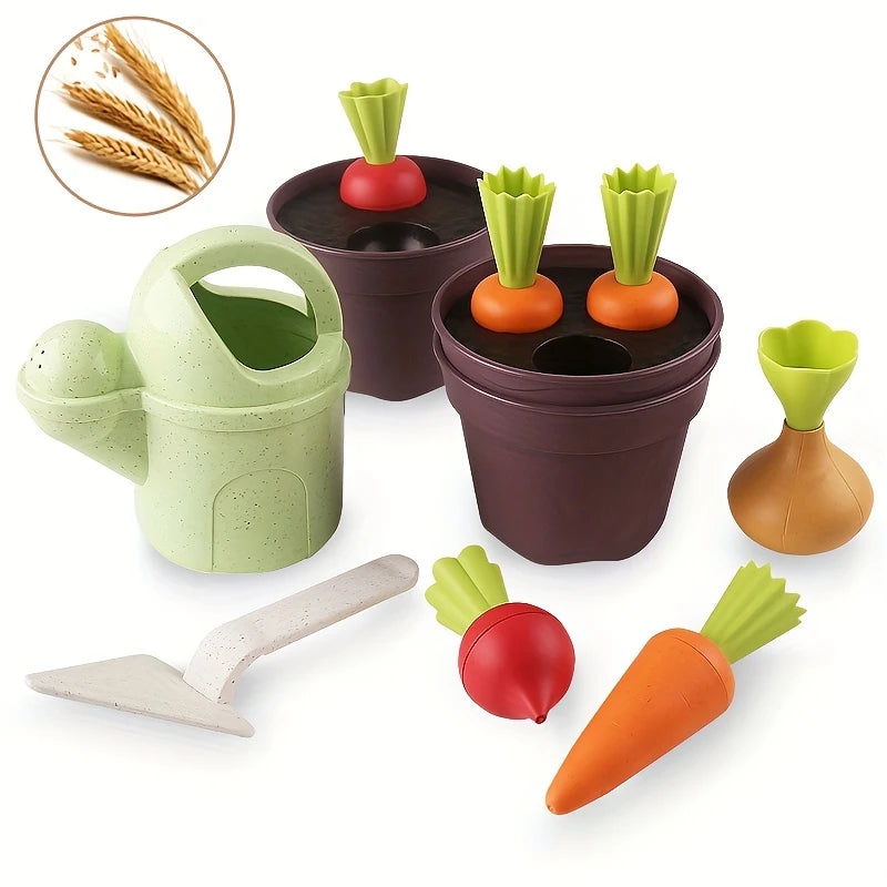 GreenSprouts – Umweltfreundliches Gartenspielzeug-Set für Kinder ab 2 Jahren – Fördert Verantwortungsbewusstsein und motorische Fähigkeiten