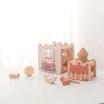 HarmonyPlay™ – Musikturm aus Holz für Kinder ab 3+ – Fördert Musikalische Kreativität