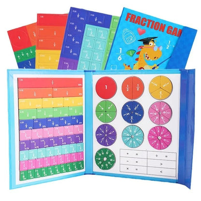 MathMasters - Montessori Magnetisches Bruchpuzzle