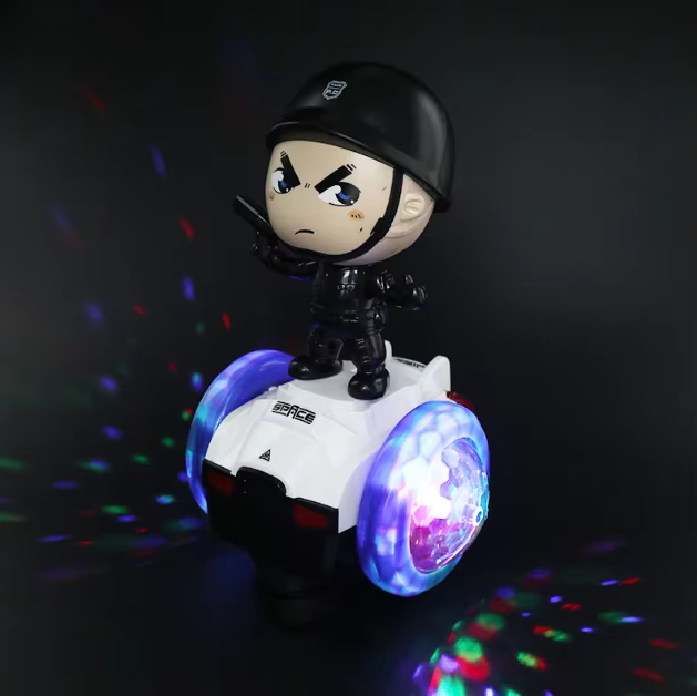 GlowCruze – Musikalisches Balance-Auto-Spielzeug für Kleinkinder ab 18 Monaten – Fördert Koordination & Sensorische Fokussierung