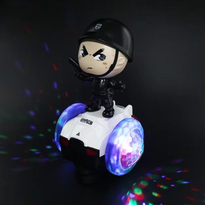 GlowCruze – Musikalisches Balance-Auto-Spielzeug für Kleinkinder ab 18 Monaten – Fördert Koordination & Sensorische Fokussierung