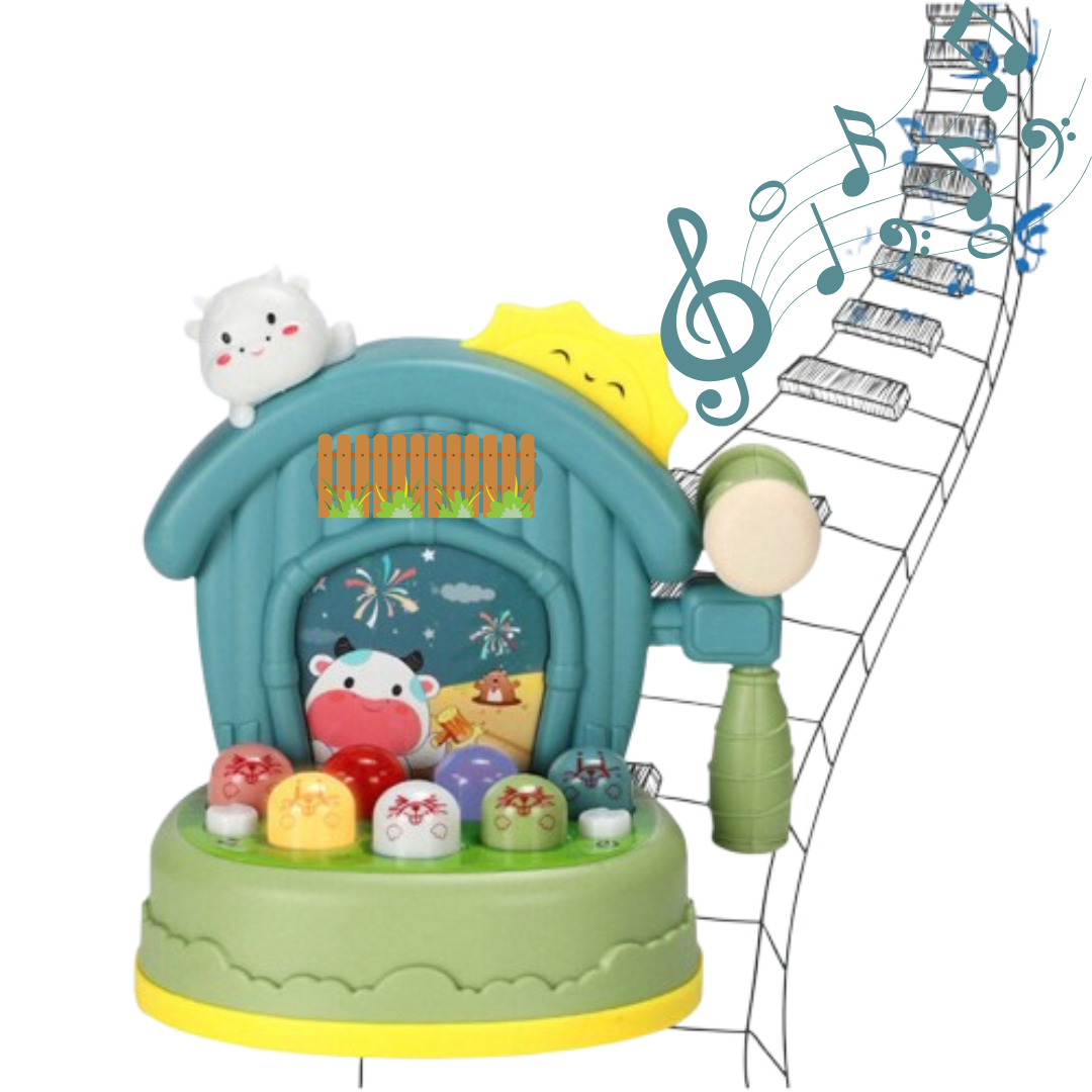 TapTunes - Musikalisches Interaktives Maulwurfspiel für Babys & Kleinkinder – Ab 6 Monaten