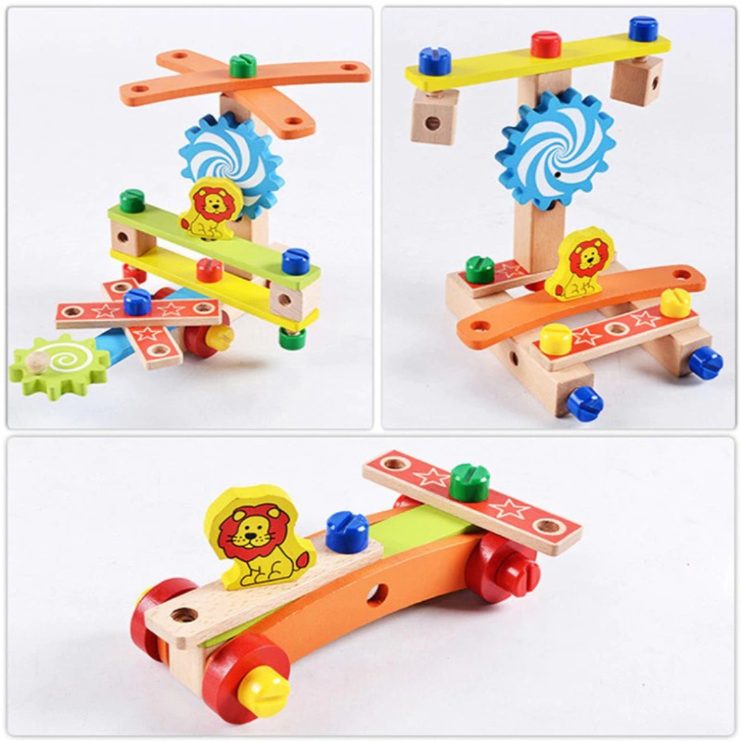 ShapeStruct - Holzwerkzeug- und Stuhl-Bausatz