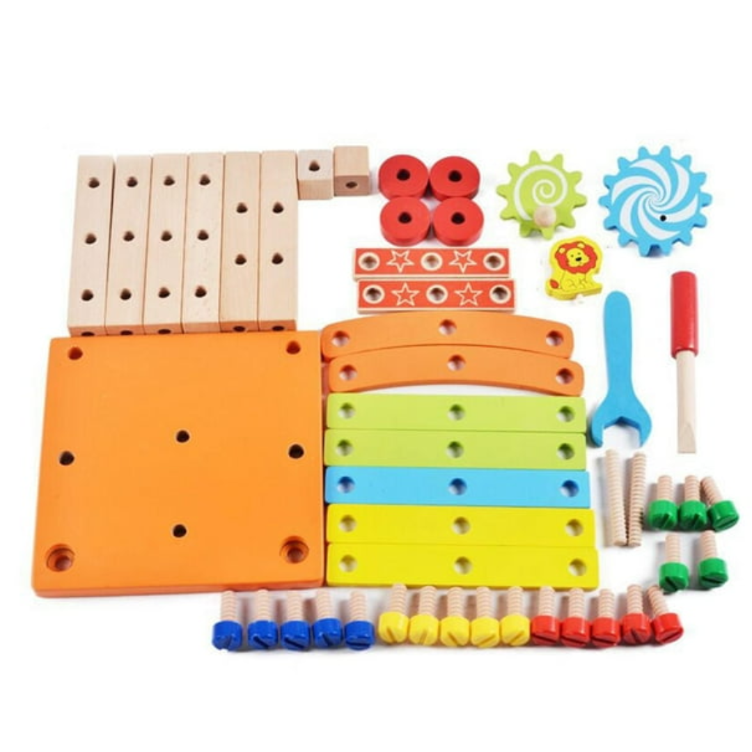 ShapeStruct - Holzwerkzeug- und Stuhl-Bausatz