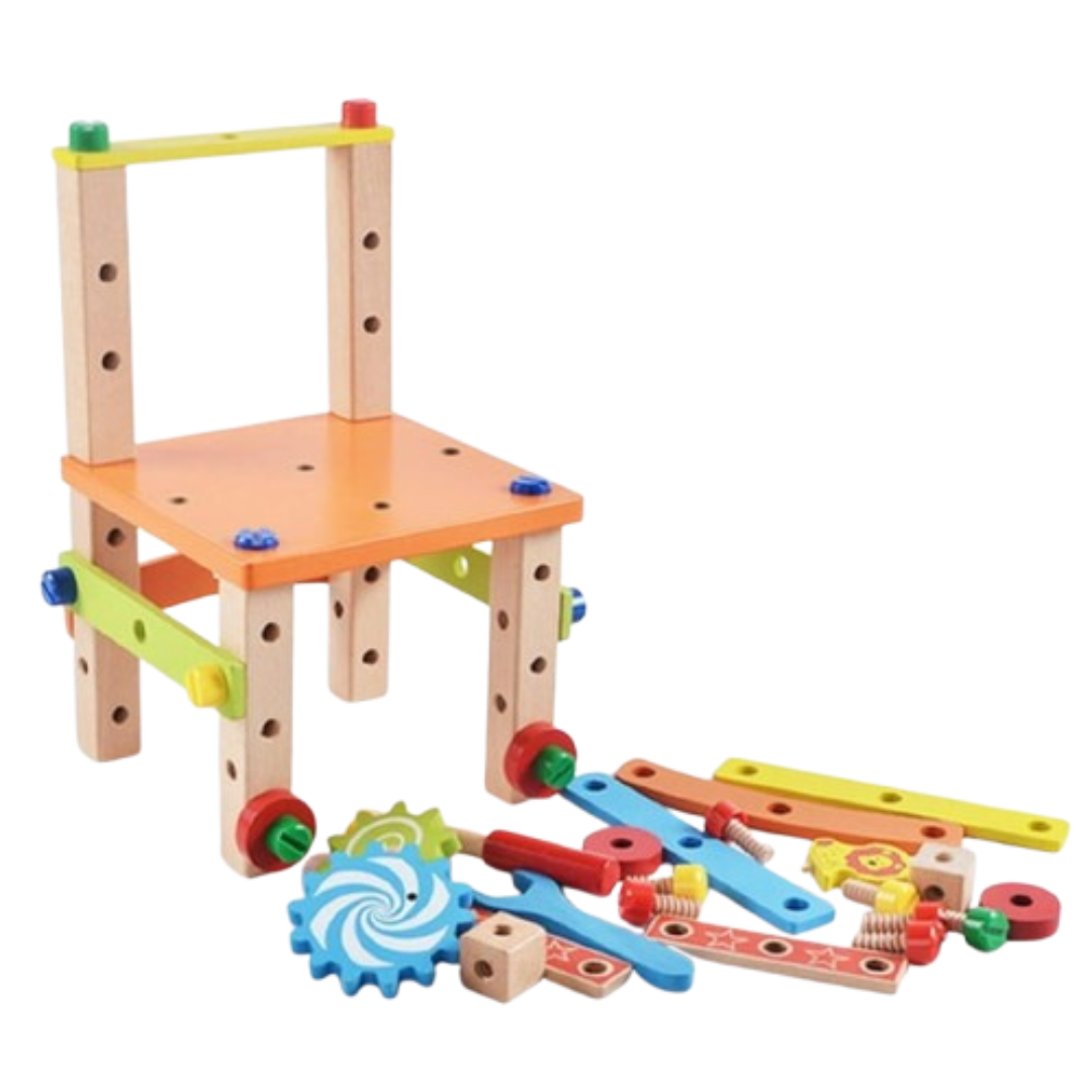 ShapeStruct - Holzwerkzeug- und Stuhl-Bausatz