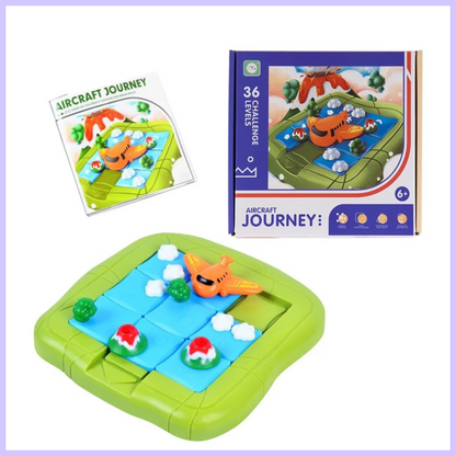 SkyPuzzle – Reisepuzzle für Kinder ab 6 Jahren – Schärft Konzentration und Geduld