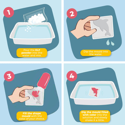 AquaFairyGel - DIY-Zauber-Wasserelfen-Set