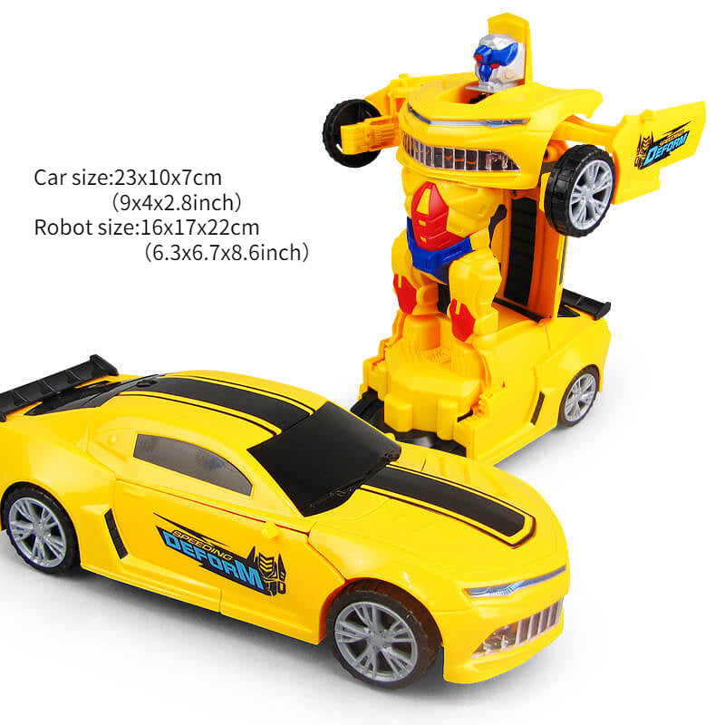 TransformX- Polizei-Rennwagen