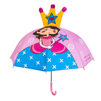 RainBuddy™ – Kinder Regenschirm ab 3 Jahren | Sicheres & Spaßiges Regenabenteuer