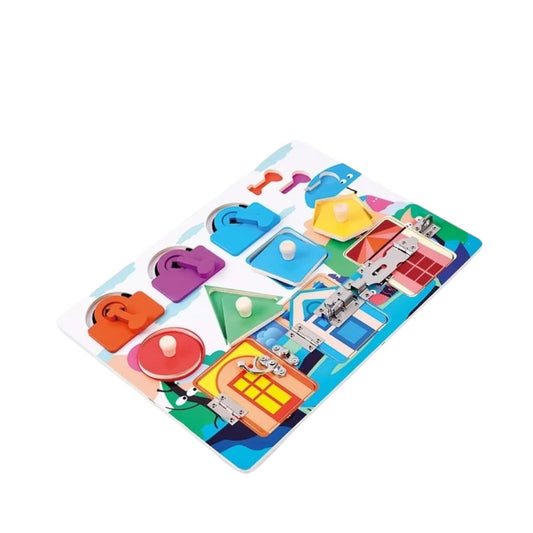 FindFrame – Holz Entdeckungs- & Sensorikspielzeug | Praktisches Lernen für Kinder ab 3 Jahren