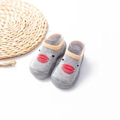 TinySteps™ – Baby Slip-On Schuhsocken ab 6 Monaten | Weicher Rutschfester Komfort