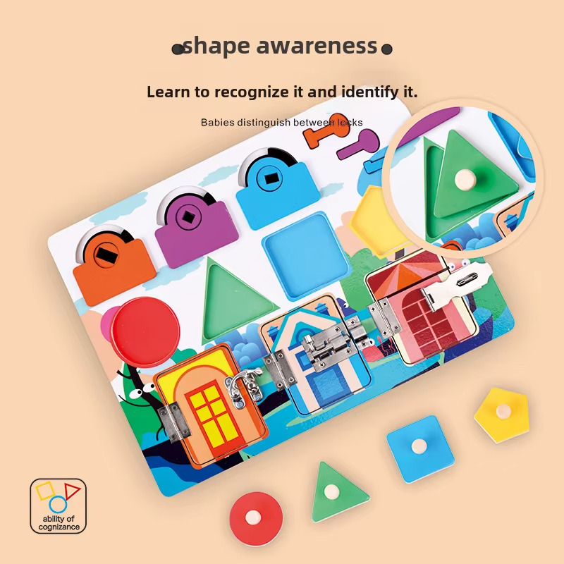 FindFrame – Holz Entdeckungs- & Sensorikspielzeug | Praktisches Lernen für Kinder ab 3 Jahren