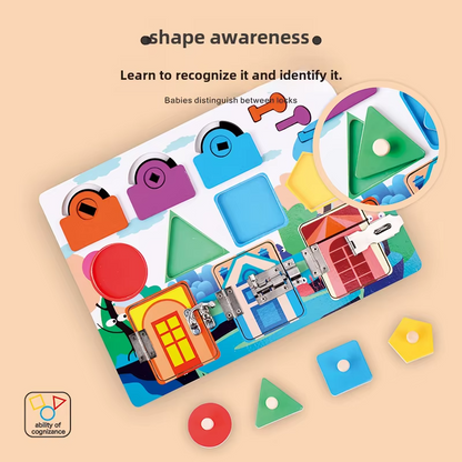 FindFrame – Holz Entdeckungs- & Sensorikspielzeug | Praktisches Lernen für Kinder ab 3 Jahren