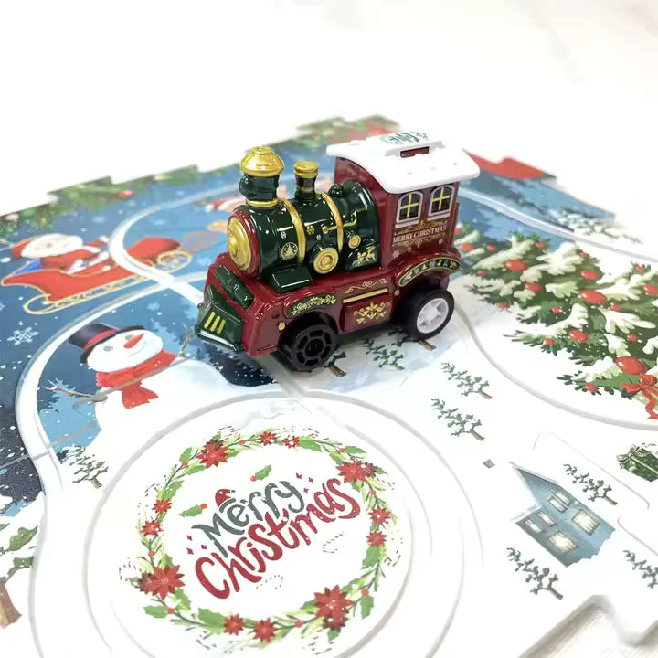 WonderTrack – DIY Weihnachtszug Bahnset Kinder ab 6 Jahren