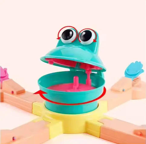 FrogLaunch™ - Füttere den Frosch Katapult-Spiel für Kinder und Familien