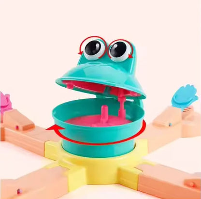 FrogLaunch™ - Füttere den Frosch Katapult-Spiel für Kinder und Familien