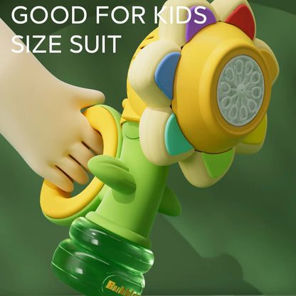 BloomBubbles Magische Seifenblasenmaschine – Für Draußen – Ab 3 Jahren