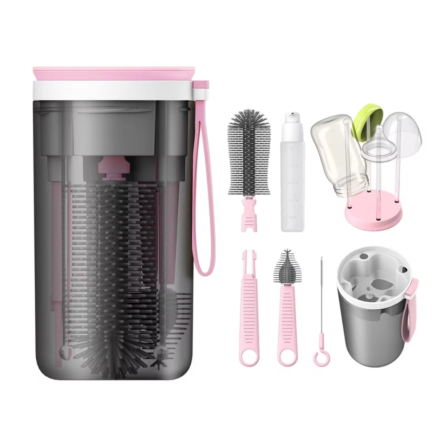 CleanSip Mini – Tragbares Reinigungsset für Babyflaschen – Alle Altersgruppen