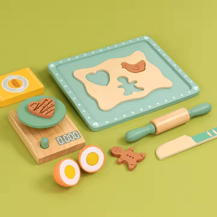 TinyChef™ – Holzspielküche für Kinder ab 3+ – Fördert Kreativität und Fähigkeiten