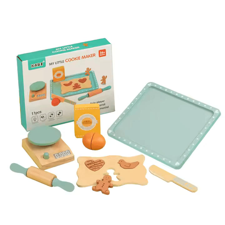 TinyChef™ – Holzspielküche für Kinder ab 3+ – Fördert Kreativität und Fähigkeiten