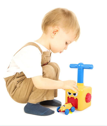 SpeedyPop -Luftwaffe Ballon-Rennwagen Spielzeug