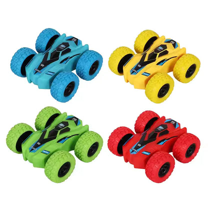 SpinTorque™ - Doppelseitiges Push & Go Stunt Car mit 360° Action