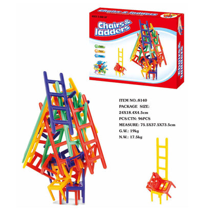 TiltTower – Pisa-Balance-Spiel für Kinder ab 4 Jahren – Verbessert Feinmotorik und Konzentration