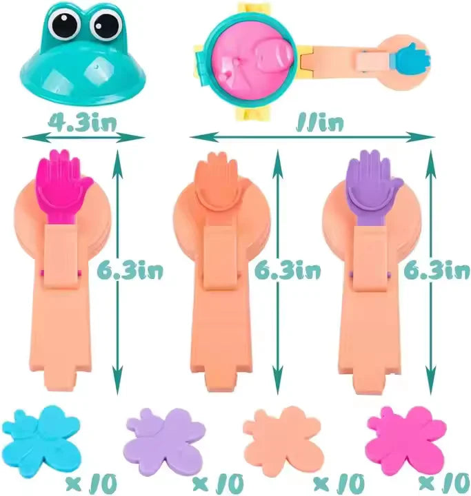 FrogLaunch™ - Füttere den Frosch Katapult-Spiel für Kinder und Familien