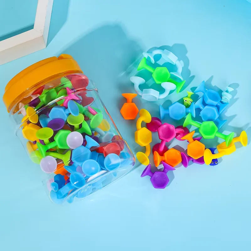 SuctionSplash™ – Buntes Saugspielzeug für Kinder