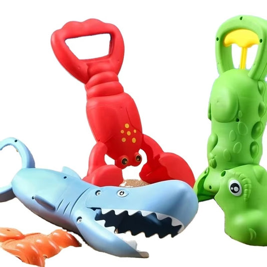 GrabbaClaw – Kinder Krabbenklaue Sandgreifer Spielzeug für Strandspaß – Ab 3 Jahren