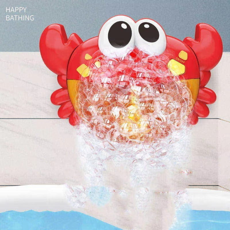 BubbleCrab&Friends - Musikalisches Badewannenspielzeug – Krabbe mit Blasen – Ab 2 Jahren