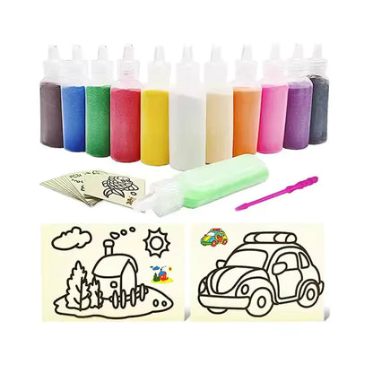 ArtCraft Sandmalerei Bastelset – Kreatives Spiel – Ab 5 Jahren