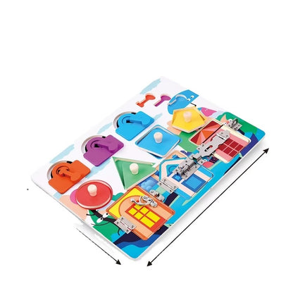 FindFrame – Holz Entdeckungs- & Sensorikspielzeug | Praktisches Lernen für Kinder ab 3 Jahren