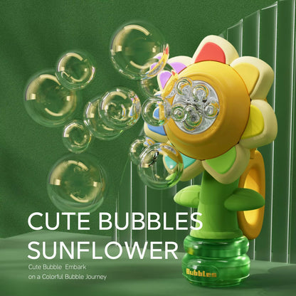 BloomBubbles Magische Seifenblasenmaschine – Für Draußen – Ab 3 Jahren