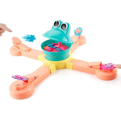 FrogLaunch™ - Füttere den Frosch Katapult-Spiel für Kinder und Familien